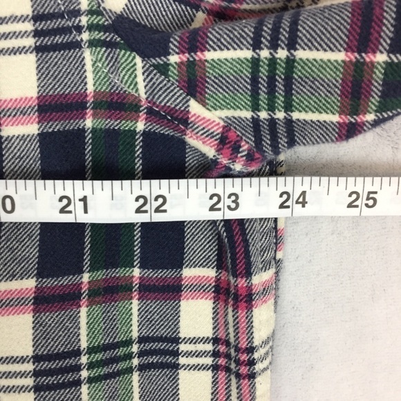 American Eagle Plaid Shirt Mens XL Athletic Fit Cotton Lightweight Soft Flannel - Picture 8 of 9